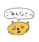 猫顔（個別スタンプ：16）