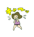 ふともも子2（個別スタンプ：35）