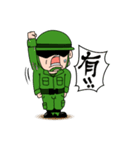 軍隊の日常（個別スタンプ：25）