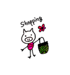 Love Pig（個別スタンプ：28）