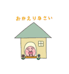 ころりんぶた（個別スタンプ：4）