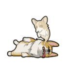 Hi！Corgi（個別スタンプ：18）