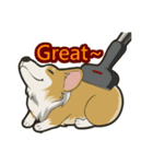 Hi！Corgi（個別スタンプ：27）