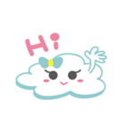 Cloud with expressions（個別スタンプ：1）