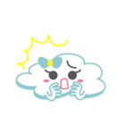 Cloud with expressions（個別スタンプ：7）