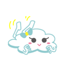 Cloud with expressions（個別スタンプ：11）