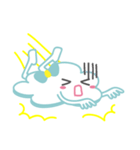 Cloud with expressions（個別スタンプ：12）