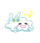 Cloud with expressions（個別スタンプ：13）