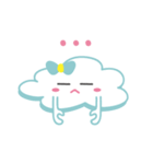 Cloud with expressions（個別スタンプ：14）