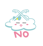 Cloud with expressions（個別スタンプ：16）