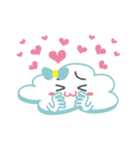 Cloud with expressions（個別スタンプ：17）