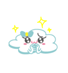 Cloud with expressions（個別スタンプ：18）