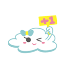 Cloud with expressions（個別スタンプ：20）