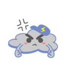 Cloud with expressions（個別スタンプ：21）