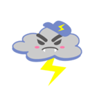 Cloud with expressions（個別スタンプ：22）