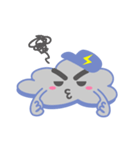 Cloud with expressions（個別スタンプ：23）