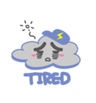 Cloud with expressions（個別スタンプ：24）