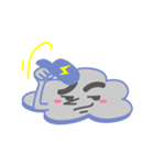 Cloud with expressions（個別スタンプ：27）