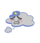 Cloud with expressions（個別スタンプ：28）