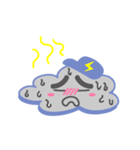 Cloud with expressions（個別スタンプ：34）