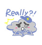 Cloud with expressions（個別スタンプ：36）