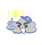 Cloud with expressions（個別スタンプ：40）