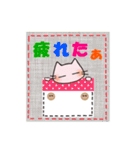 とろねこのハンドメイド風スタンプ（個別スタンプ：5）