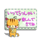 お辞儀と敬語で使える動物スタンプセット（個別スタンプ：8）