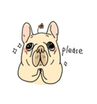 Half Sugar without ice frenchbulldog（個別スタンプ：7）