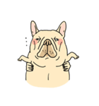 Half Sugar without ice frenchbulldog（個別スタンプ：23）