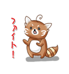 レッサーパンダ（個別スタンプ：17）