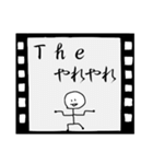 白黒映画（個別スタンプ：2）