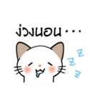 パクチー猫【タイ語】（個別スタンプ：23）