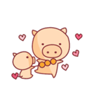 Love Love Pig（個別スタンプ：12）