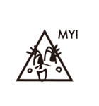 MR TRIANGLE（個別スタンプ：35）