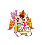 Happy Sam Thai Tsu（個別スタンプ：33）