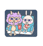 LoveRabbit and BonTwo（個別スタンプ：36）