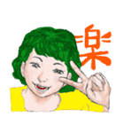 漢字ょう表現女子（個別スタンプ：4）