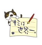 ～想いを伝える～手紙ねこ（個別スタンプ：17）