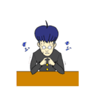 トサカとメガネ（個別スタンプ：37）
