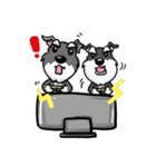 SCHNAUZER TORO ＆ FRIENDS（個別スタンプ：15）