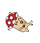きのこさんの日常（個別スタンプ：35）