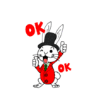 うさ男爵の365日（個別スタンプ：5）