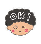 The Coolest Afro Boy（個別スタンプ：7）