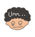 The Coolest Afro Boy（個別スタンプ：11）