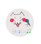 顔文字っぽい猫（個別スタンプ：34）