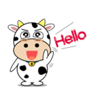 Little Ox Moo-in（個別スタンプ：13）