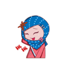 Najwa - Cute Hijaber（個別スタンプ：16）