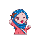 Najwa - Cute Hijaber（個別スタンプ：17）