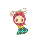 Dinda, funny girl with pretty hijab（個別スタンプ：27）